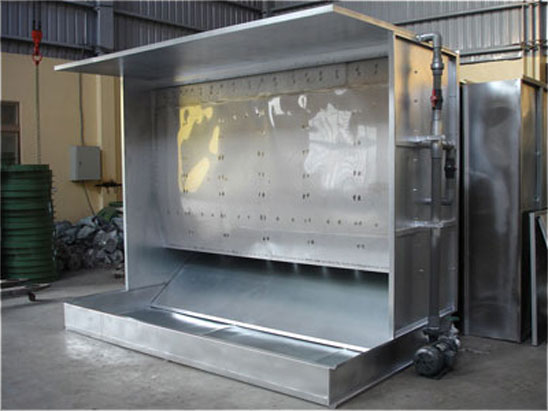 水幕式噴漆臺(tái)