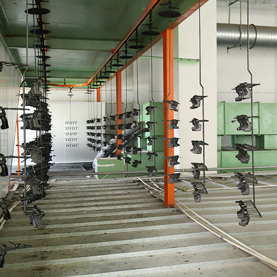 自行車配件噴涂